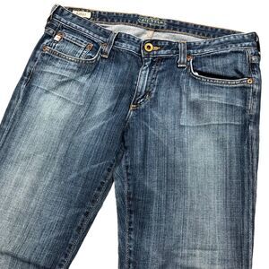Big Star‎ Buckle Rikki Straight Stretch Jeans Womens Size 29x26 Blue